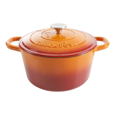 Cocotte ronde artisanale en fonte antiadhésive Crock-pot