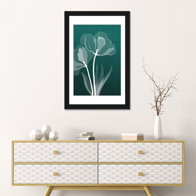 «X-Ray Flowers III», impression sur toile