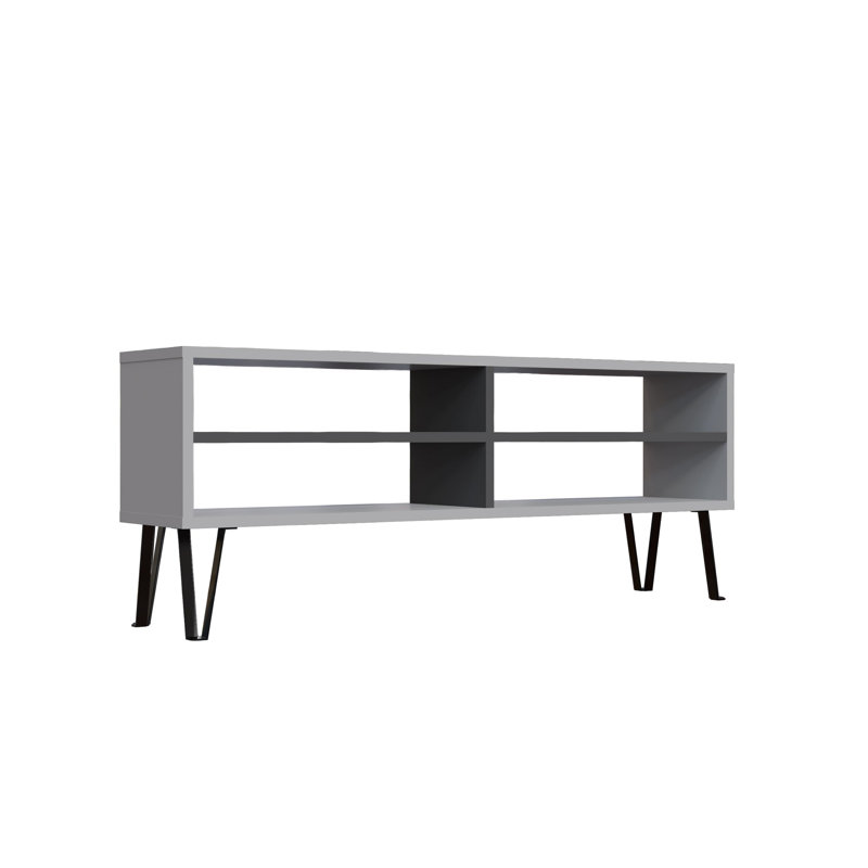 Chayzen TV Stand for TVs up to 50", White/Anthracite