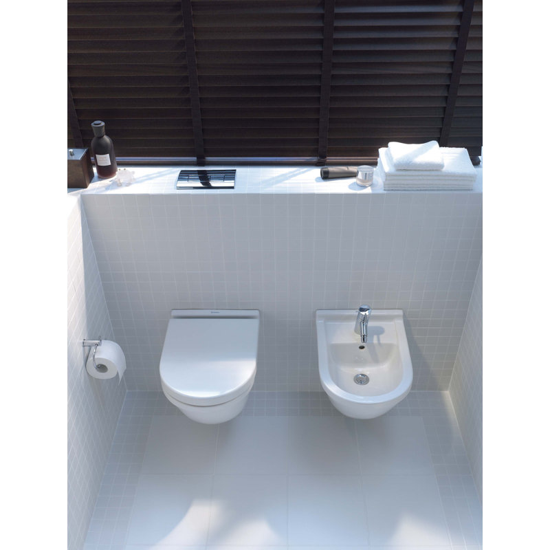 Bidet mural à fixation murale durafix Starck 3