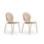 Chaise de salle à manger moderne et simple