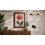 Single Pink Daisy Botanical - Framed Print-1494373313-1494373312