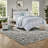Luxurious Seersucker Bedding Sets, Polyester, Farmhouse Style For Home