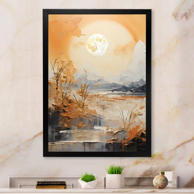 «Ignat Sunrise Golden Hour Collage I», reproduction sur toile
