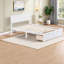 Lit double moderne en pin avec tiroirs de rangement