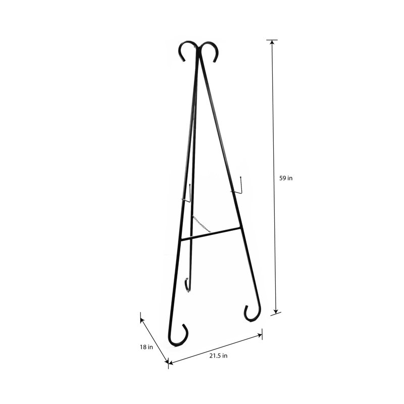Design Styles Folding Metal Board Easel