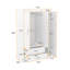 Armoire 3 portes avec 2 tiroirs-478142123
