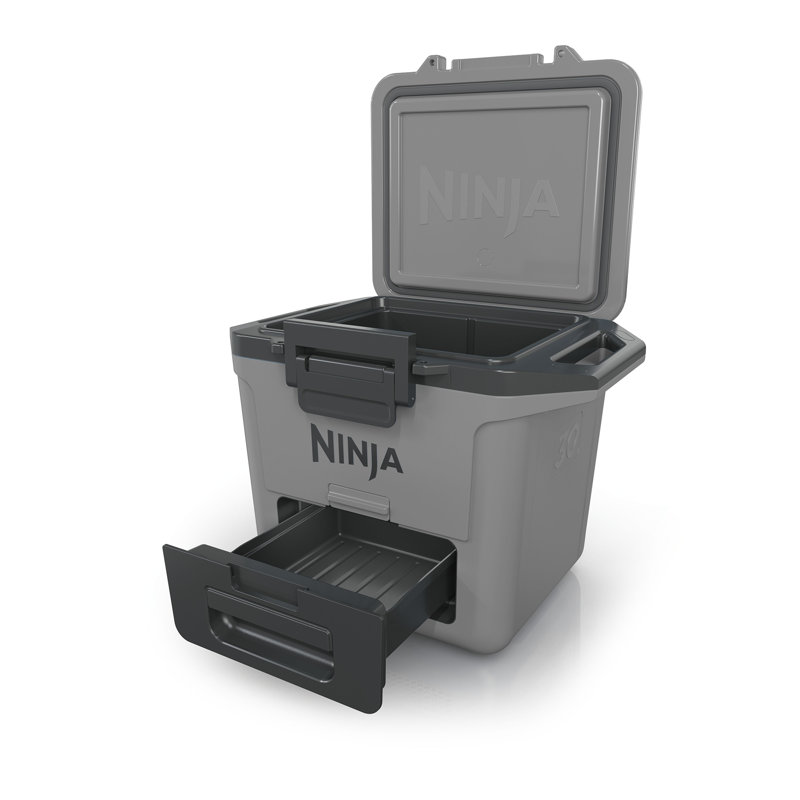 Ninja FrostVault 30QT/28L Hard Cooler with Dry Zone FB131UK, Grey