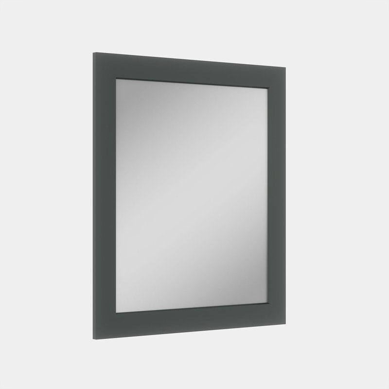 Miroir de salle de bain 30 po x 34 po Shaker, Vert