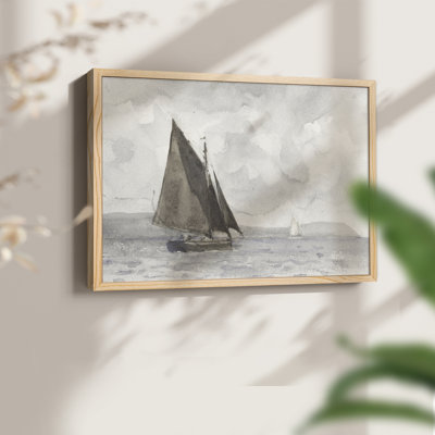Vintage Nauticals-XVIII - Reproduction encadrée - Restickable