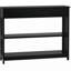 Console de couloir avec tiroir extra large, tablettes ouvertes et cadre-107122579