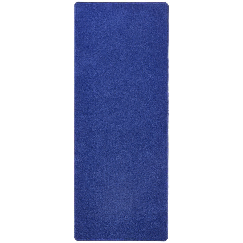 Fancy Tufted Blue Rug, Runner 80 x 200cm