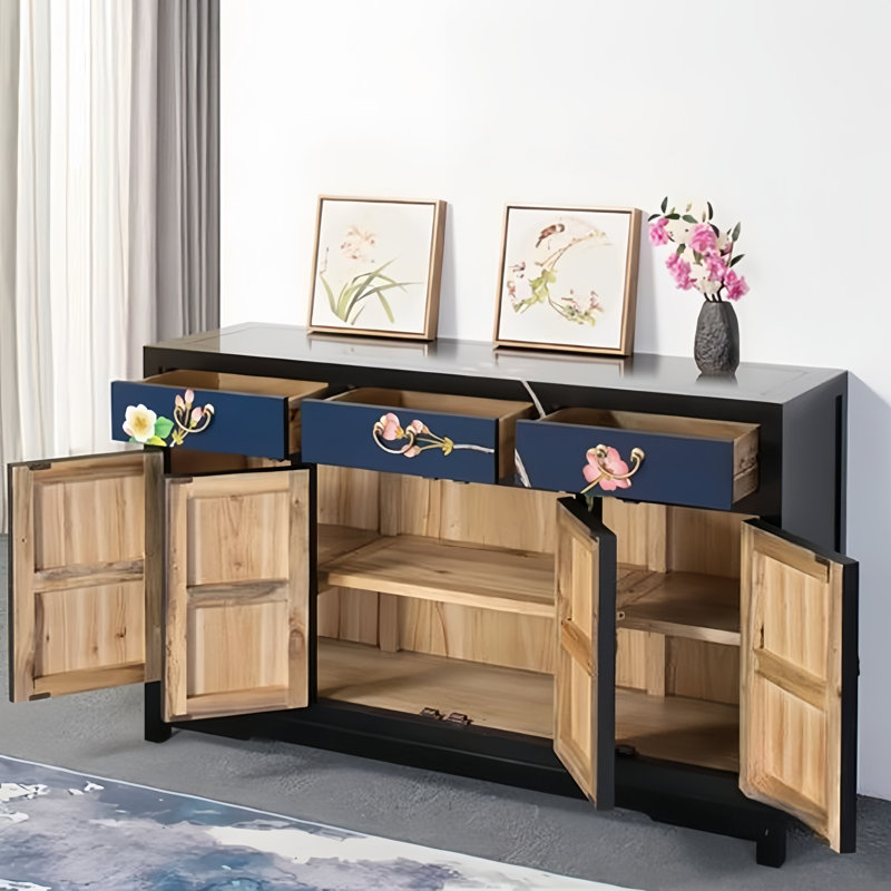 12 Pair Solid Wood Shoe Storage Cabinet
