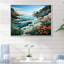 Paysage de plage sauvage sur toile-1638259220-1638259219