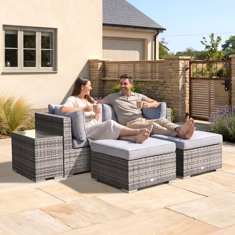 Napoli 4 Seater Rattan Sofa Set