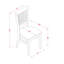 Ensemble de coin repas 3 pièces pour petits espaces comprenant une table ronde Dropleaf et 2 chaises de salle à manger, 42 x 42 pouces, espresso-1826268896-1826268910-1826268900