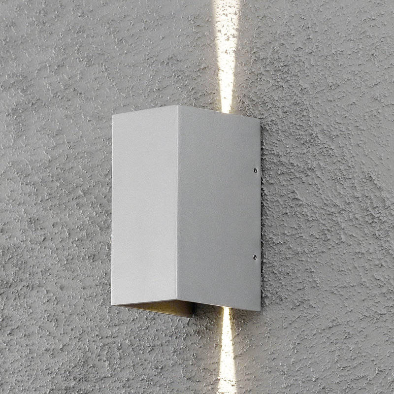 Modern Cremona 2 Adjustable LED Wall Light - IP54, 3000K Warm White, 600lm, Lacquered grey