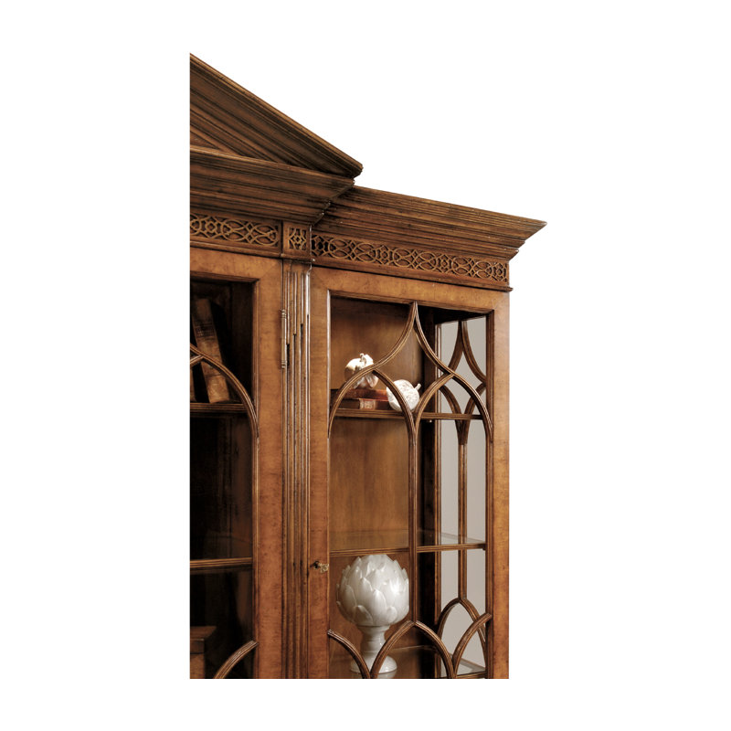 Windsor Solid Wood Lighted China Cabinet