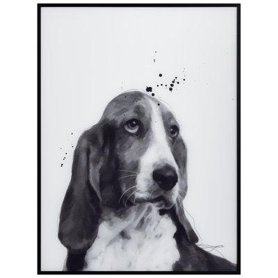 " Basset Hound " by Jodi P.