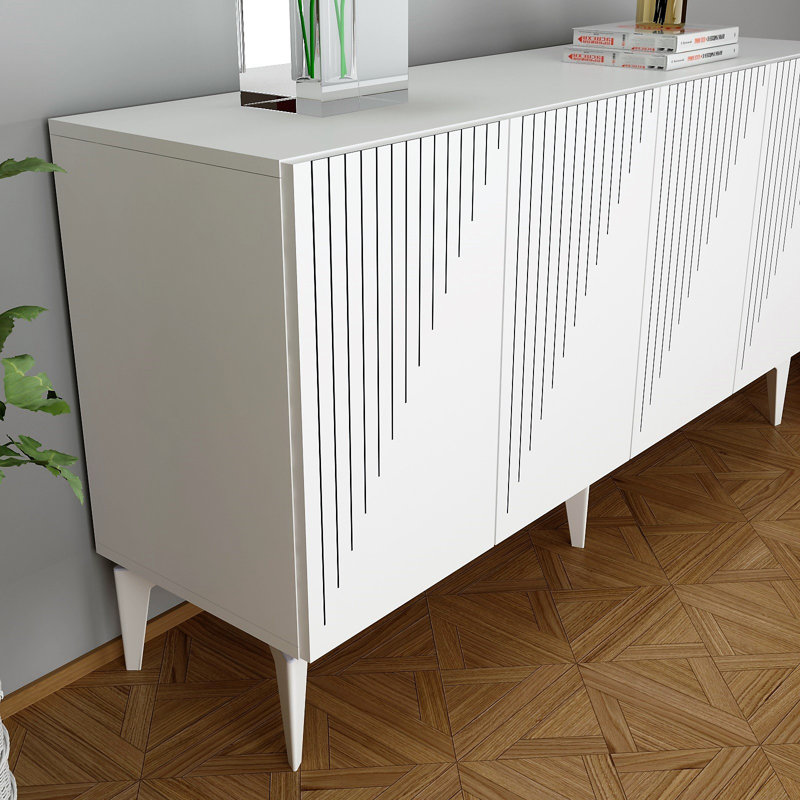 Olivia 79cm Console Table, White