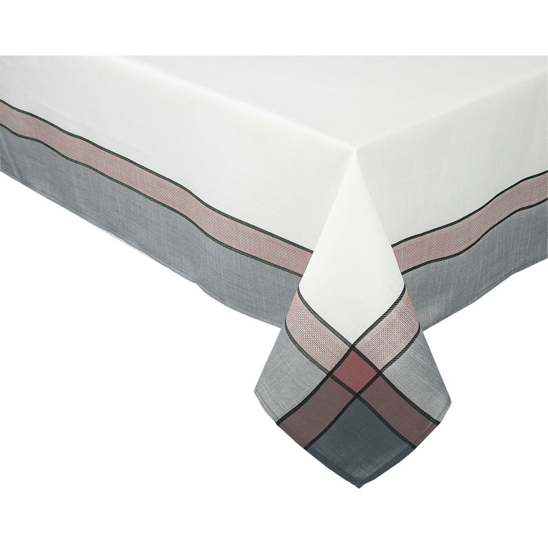 Sheilah Table Tablecloth, 104" L x 60" W, White