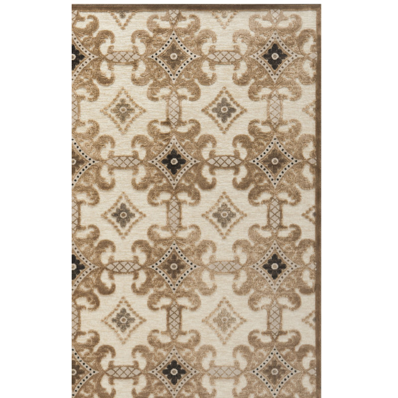 Tapis en viscose Hahnert Martha Stewart, Rectangle 8 pi x 10 pi