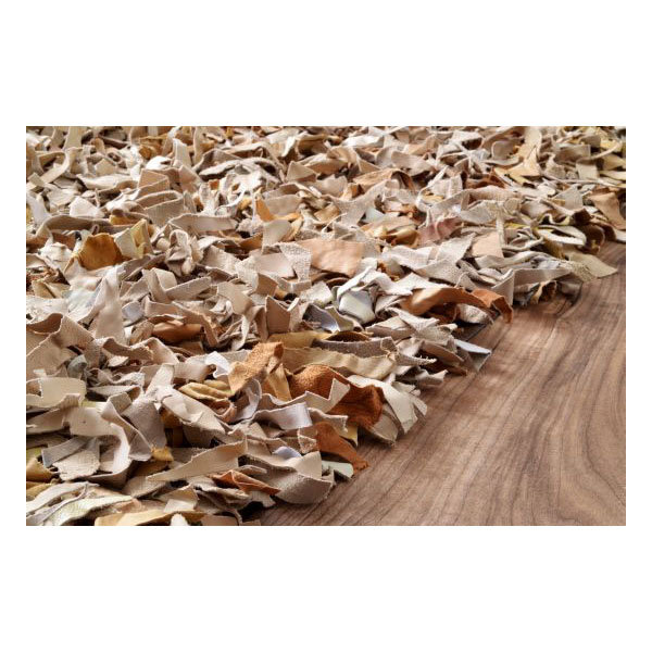 Leather Animal Print Indoor Rug, Rectangle 5' x 8'