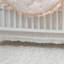Off-White Lace Scallop Crib Skirt