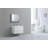 Trieu 35.5 " W Single Vanity Bathroom Vanity With Acrylic Top-23265341