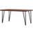 Jaymi Rectangular with Iron Base Dining Table-36930420