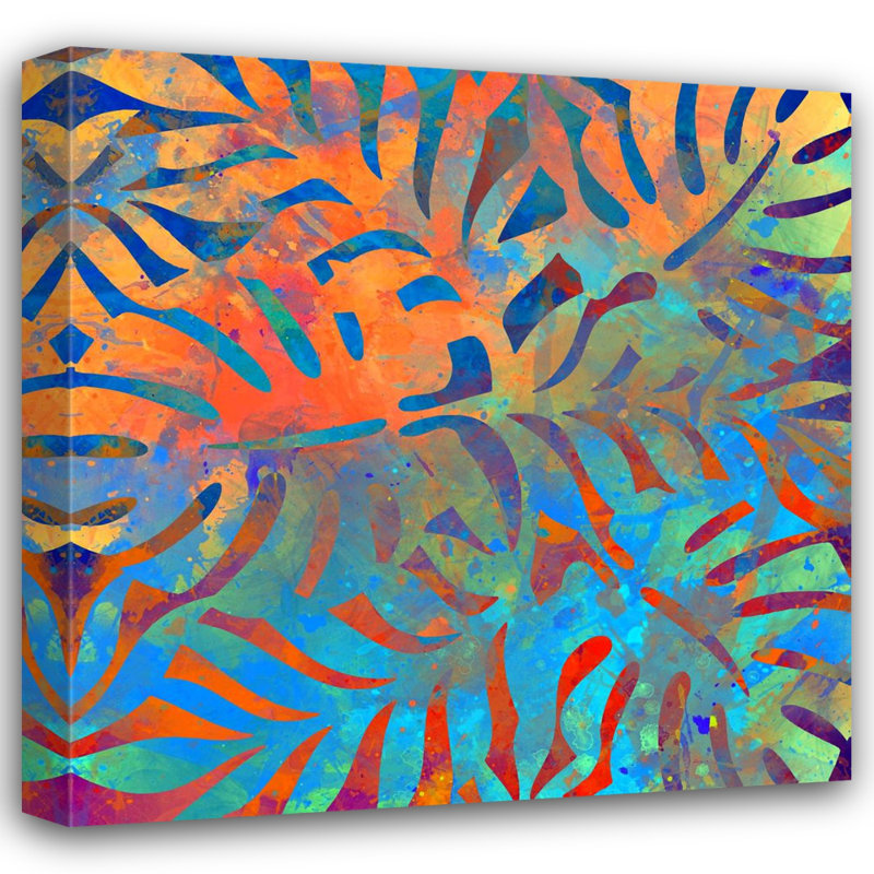 «155 Hawaiian Palm Two» par Stephen Chambers, impression sur toile tendue, L 15 po x H 15 po