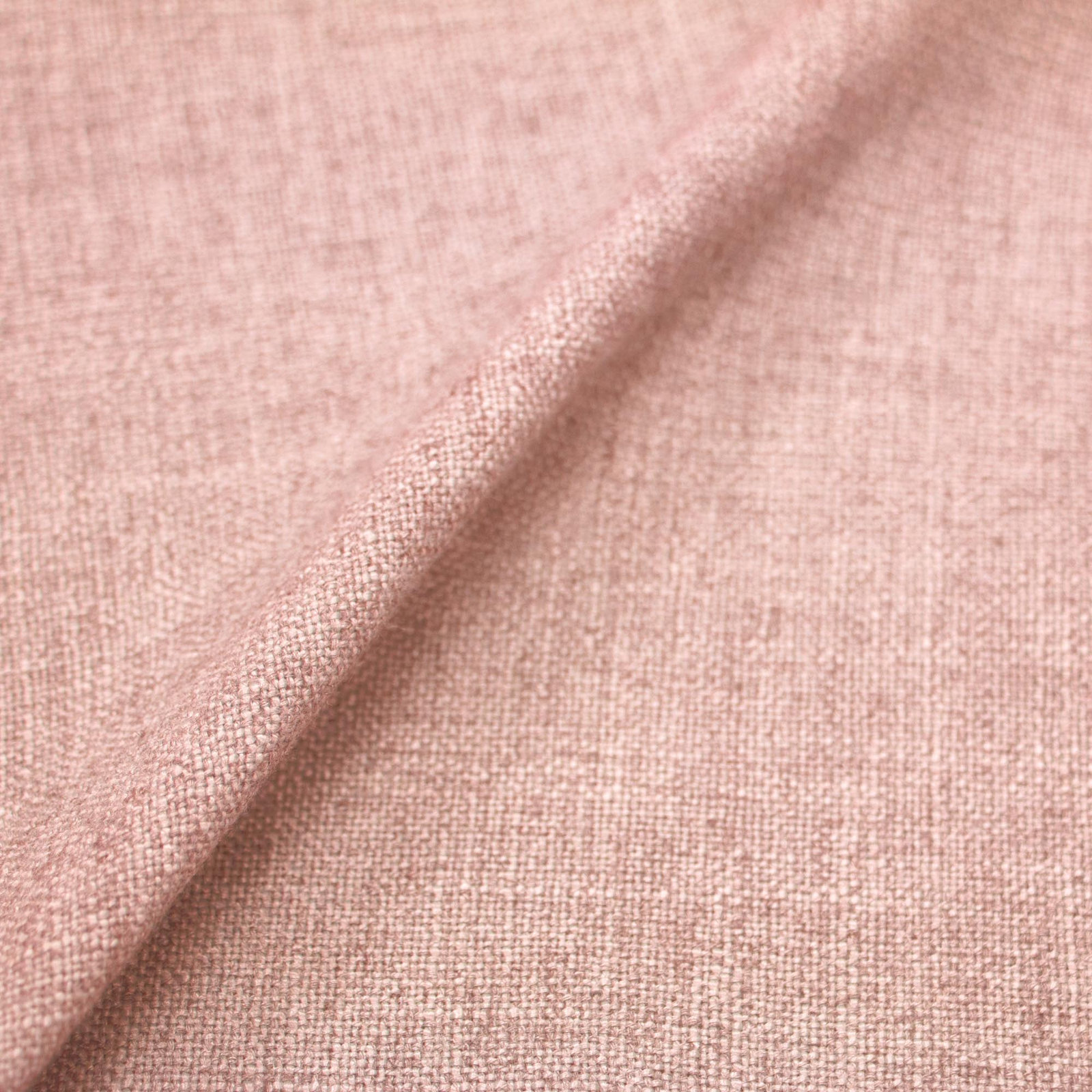 Upholstered Wingback Bed, King, Textured Linen Rosequartz