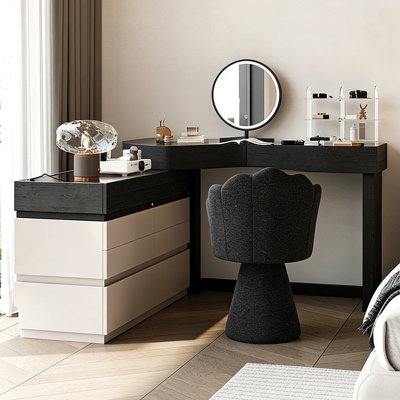 Coiffeuse 90,55 "avec miroir italien