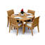 Lagos Outdoor Teak Dining Set-864313363-1026712271