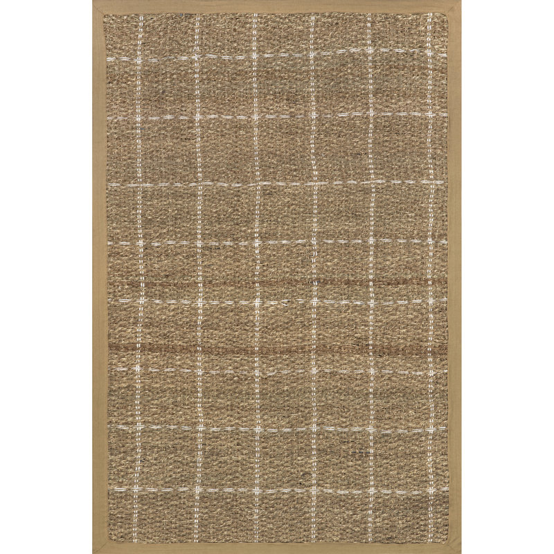 Aubrielle Classic Seagrass Area Rug, Rectangle 5' x 8'
