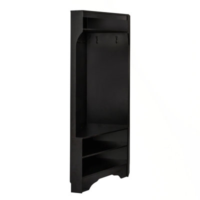 Versatile Space-Saving Hall Tree With Multiple Storage Options And Hooks