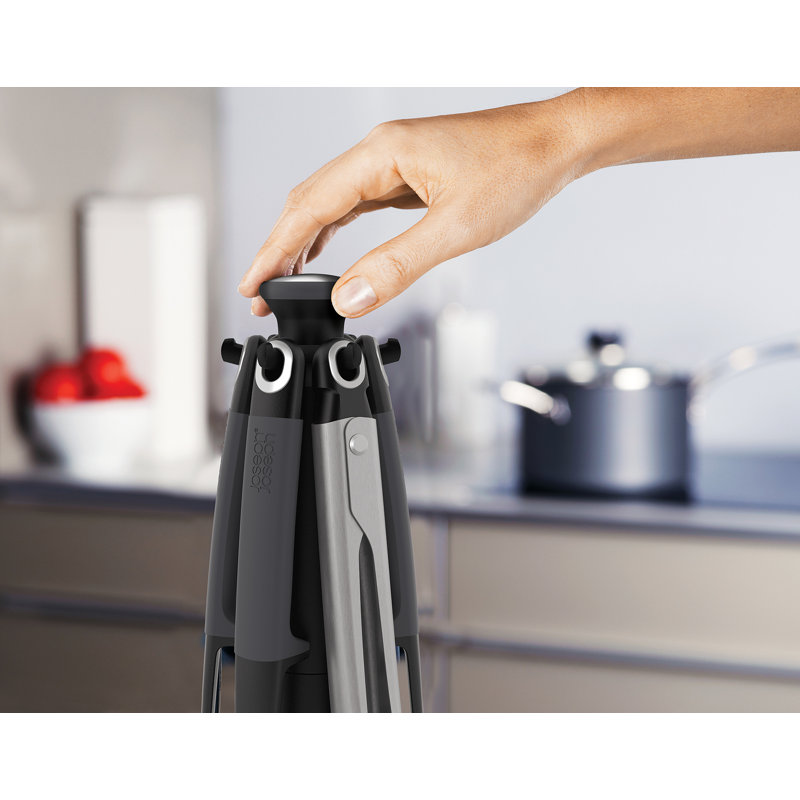 Joseph Joseph  6-Piece Utensil Carousel Set with Tongs