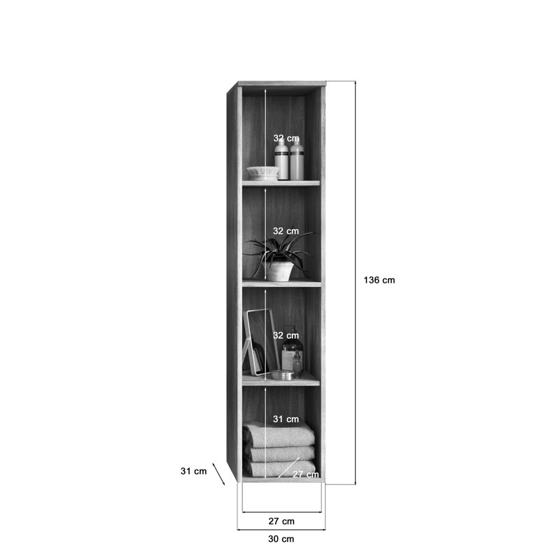 Hemi Bathroom Shelves