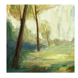 Afternoon Forest I Print by Elle Youngstrom