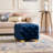 Kylin Velvet Ottoman-1118702473
