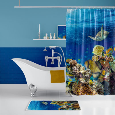 Shiloh Polyester Shower Curtain