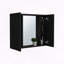 Armoire à pharmacie avec 6 tablettes et miroir Artemisa-182147946