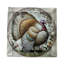 Serviettes de table en satin de coton Woodland