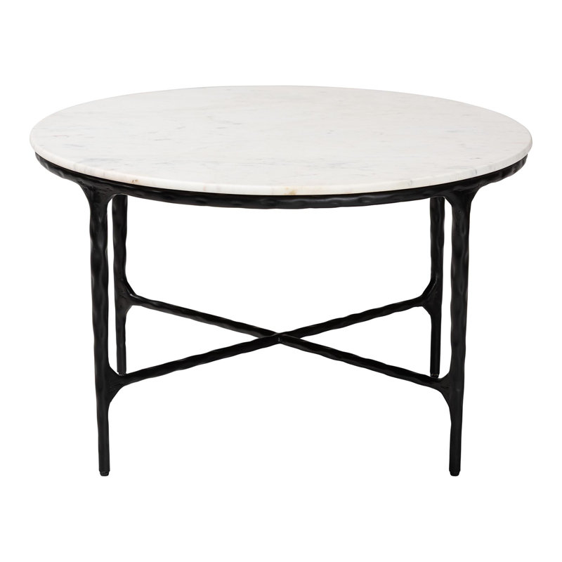Table basse en marbre Baxton Studio Roesler