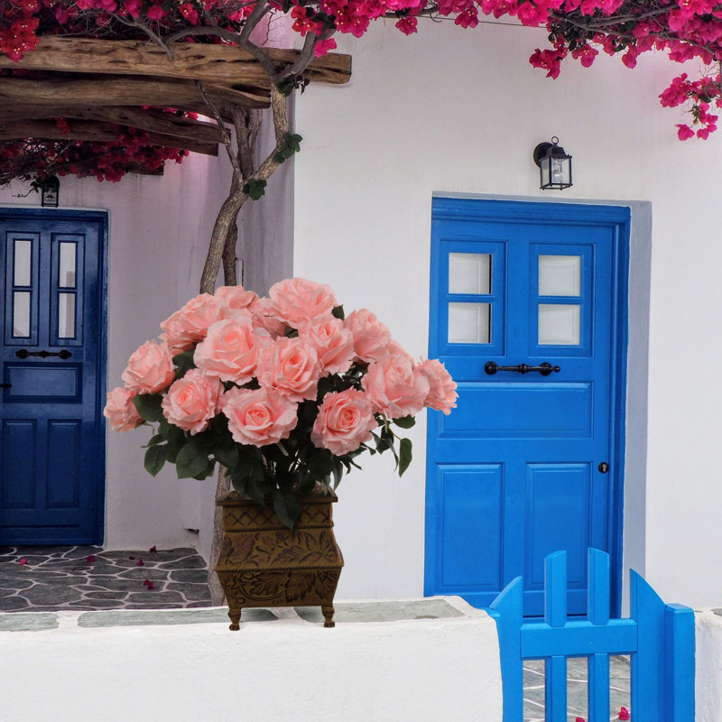 Rosier x 7 fleurs, Rose