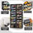 Foldable Shoe Rack Organizer , Large Shoe Cabinet With Magnetic Doors-1119069895