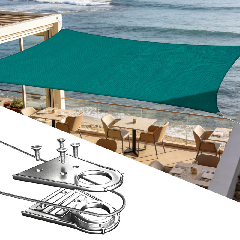 Voile d'ombrage royal Royal, 240 po x 240 po, Vert