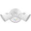 Outdoor HGX LED 2RH Adjustable Light Output Switchable CCT Photocell in White
