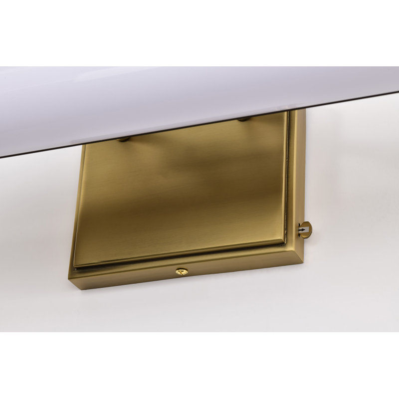 Cora - LED Vanity - 3 CCT Selectable - Acrylic Lens, Vintage Brass, 36" Width