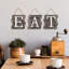 3 Piece Eat Rustic Wood Wall Décor Set